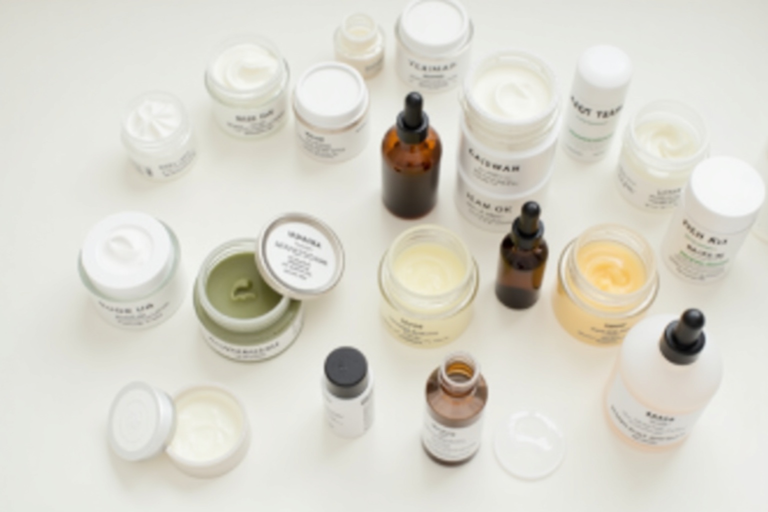 Hauttyp bestimmen – Frau untersucht Gesichtshaut im Spiegel